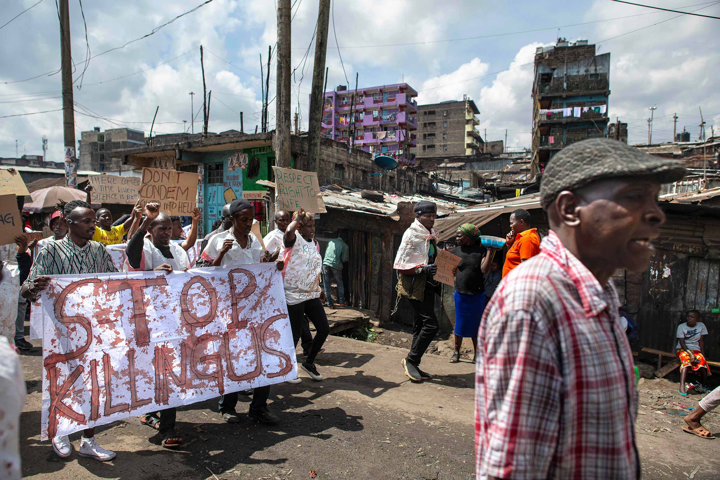 There were more cases of extrajudicial executions and enforced disappearances in Kenya in 2021 than during any other period in history – 43 according to the latest report. © Tony Karumba/AFP via Getty Images