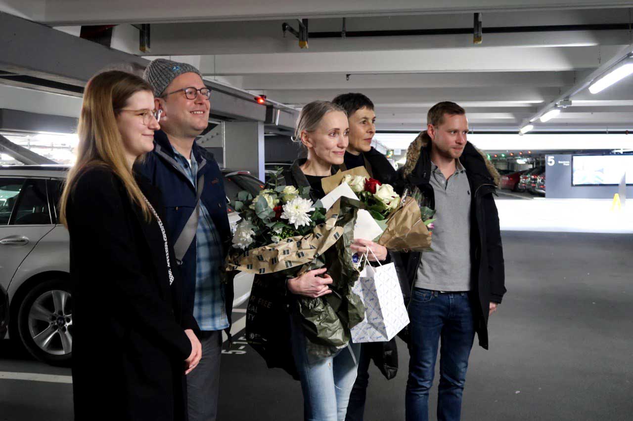 Natalia Hersche, a 51-year-old Swiss-Belarus dual citizen, was arrested in Minsk in September 2020 during the protests that followed the disputed re-election of Belarussian president Alexander Lukashenko. She was sentenced to two-and-half years for resisting arrest and released in February 2022. Photo courtesy of Natalia Hersche