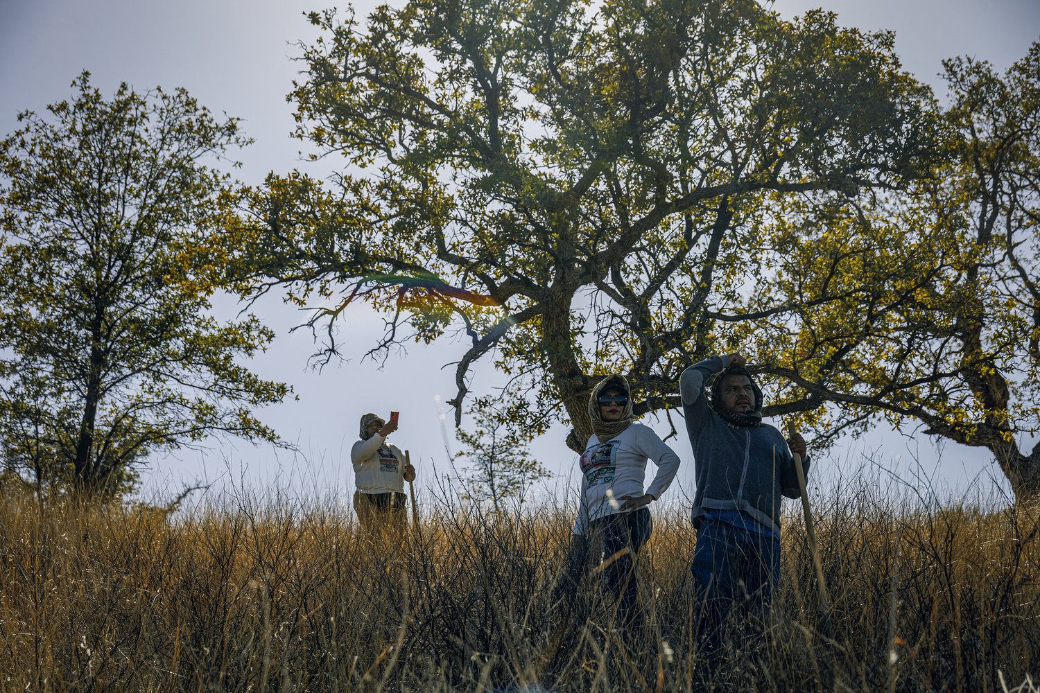 A search for family members gone missing in Sonora, Mexico. © Andrea Godínez