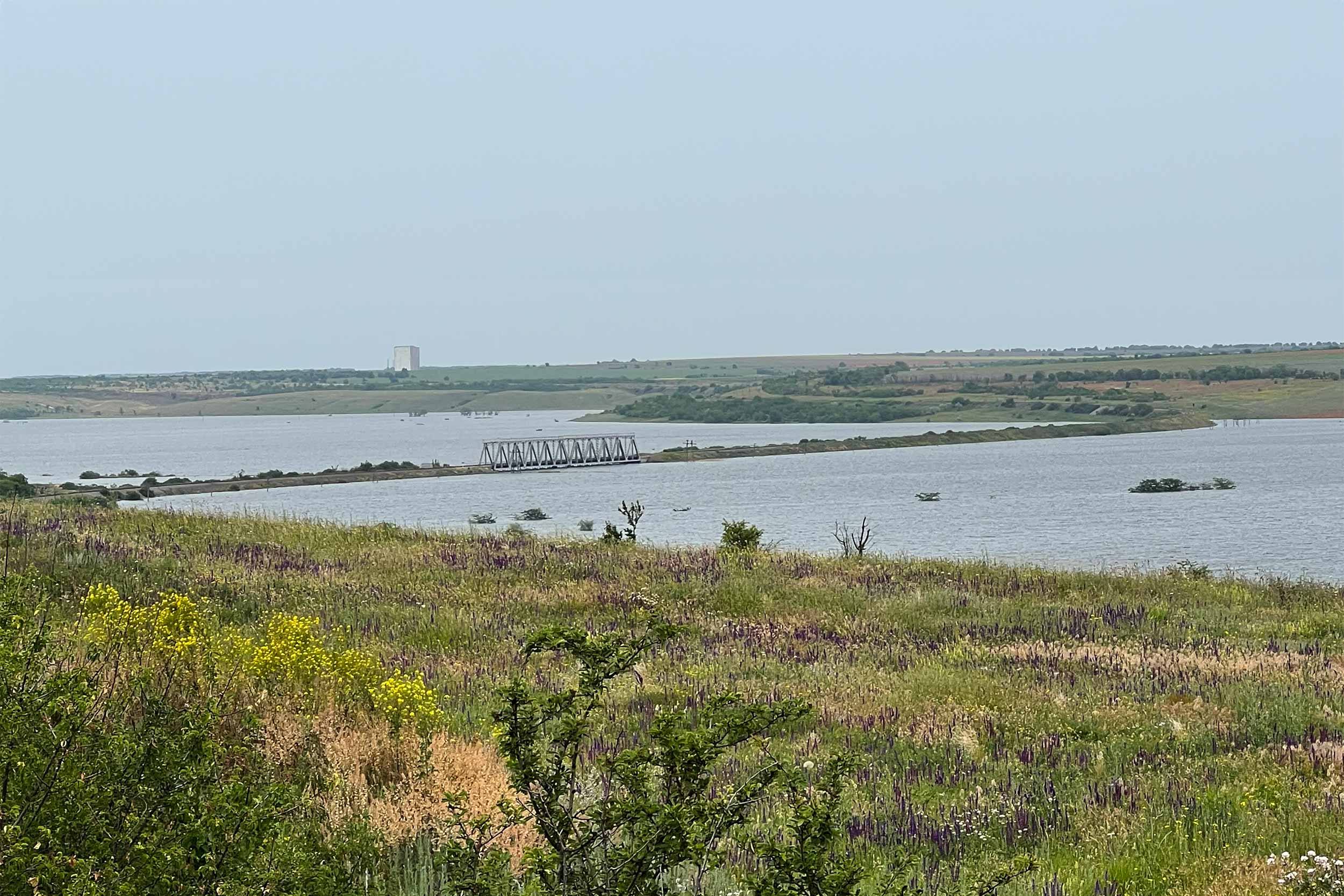 The Inhulets river in Mykolaiv region overflowed its banks© Olga Golovina